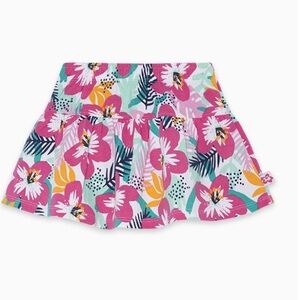 Floral Pink Skirt for Kids